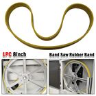 8 Replace Woodworking Band Saw Rubber Band Band Saw Scroll Wheel Rubber Ring