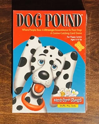 Dog Pound! A Canine-Catching Card Game for Puppy Lovers Madd Capp Games NEW - Image 1 of 2