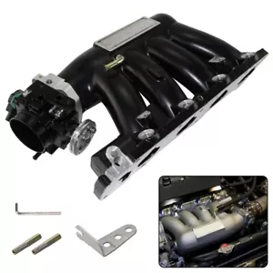 Intake Manifold + 70MM Throttle Body +TPS For Honda Civic Acura TSX K20Z3 K24A2 - Picture 1 of 12
