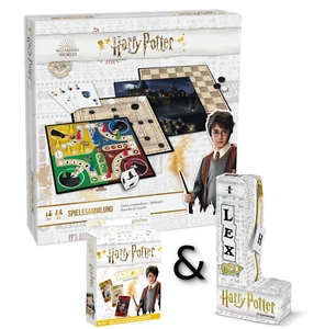 Harry Potter - Spielesammlung + WHOT! + LEX GO! Gesellschaftsspiele Brettspiele - Bild 1 von 6