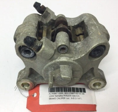 Yamaha Hydraulic Disc Brake Caliper Phazer Venture 500 XL OEM 8DJ-2580T-00-00  - Image 1 of 4