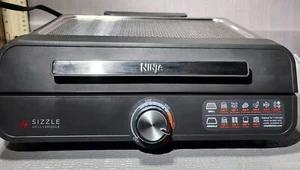 NINJA SIZZLE Smokeless Indoor Grill (NO GRIDDLE PLATE) Barely Used TESTED  - Picture 1 of 22