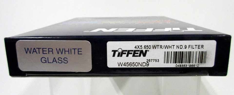Tiffen 4 X 5.65" 0.9 Nd Water White Glass Filter