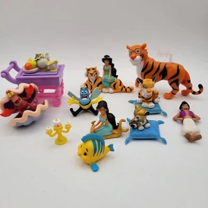 Disney Animators Collection Littles Lot of Mini Figures for Aladdin Little Merma - Picture 1 of 12