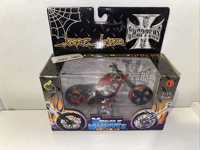Muscle Machines Jesse James West Coast Choppers El Diablo Rigid 1:18 Scale NIB! - Image 1 of 4