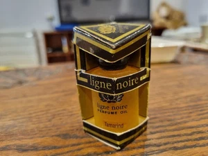 Vintage Ligne Noire Perfume Oil by Tamarind Boxed 15ml Made In France - Picture 1 of 3