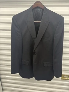 Versace City Black Blazer Wool Men’s - Picture 1 of 9