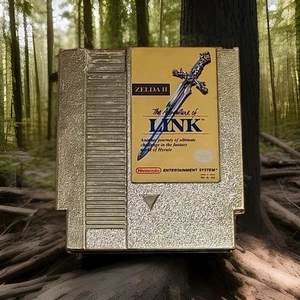 Zelda 2 The Adventure Of Link Nintendo Entertainment System (NES) solo cartuccia - Foto 1 di 3