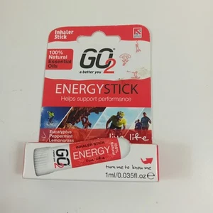 Go2 100% Natural Essential Oil Nasal Inhaler Stick SLEEP-B.CALM-FOCUS-ENERGY - Picture 1 of 3