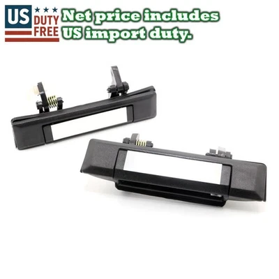 Par de manijas de puertas exteriores delanteras Fit Toyota Corolla AE80 AE82 CE80 EE80 1983 1990 Foto 1 de 4