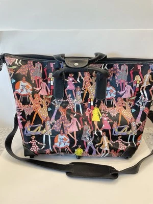 Sydney Love Large Overnight Bag - Colorful Print -Removable Shoulder Strap - Image 1 of 4