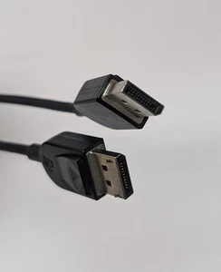 Displayport na kabel Displayport 1,8m czarny #0-24-K1-ĆWICZENIE - Zdjęcie 1 z 3