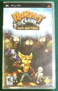 Ratchet & Clank Size Matters, PlayStation PSP Game, Complete CIB w/ Manual - Picture 1 of 3