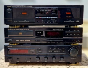 DENON -CD player-Receiver-cassette recorder - Foto 1 di 14