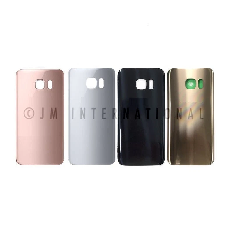 Cubierta trasera de vidrio carcasa puerta batería para Samsung Galaxy S7 SM-G930 G930T G930F Foto 1 de 1