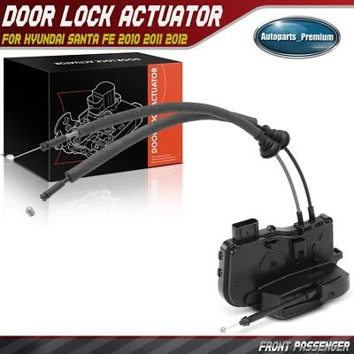 Actuador de bloqueo de puerta del lado del pasajero delantero derecho para Hyundai Santa Fe 2010-2012 Foto 1 de 4