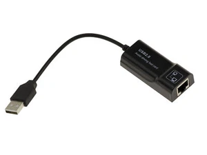 Adaptateur USB 2.0 vers RJ45 Lan Ethernet 10 100 Mbps - CHIPSET CoreChip SR9900 - Picture 1 of 1