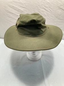 Henschel Mens Boonie Outback Sun Hat Olive Packable SPF Fabric Size Small SE16 - Picture 1 of 9