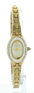 Ladies formal ELGIN watch Gold tone band, gold tone case with crystals EG7007 - Picture 1 of 5