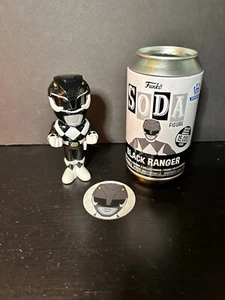 Funko Pop! Soda Black Ranger Power Rangers Shop Exclusive - Picture 1 of 1