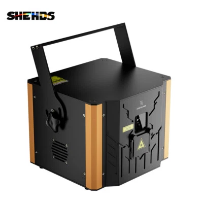 SHEHDS New version 6W RGB Full Color Light Project ILDA 3D Animation Light - Image 1 of 4