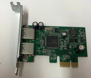 Dell Dual Port USB 3.0 mit Low Profile Halterung PCIe x1 5D6X7 RA381E-1 - Bild 1 von 3