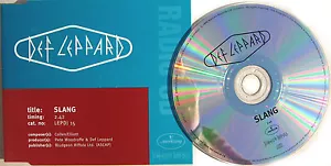 DEF LEPPARD CD Slang 1 Track UK PROMO in Promo Only DJ Sleeve LEPJ15 Mint UNPLAY - Picture 1 of 1