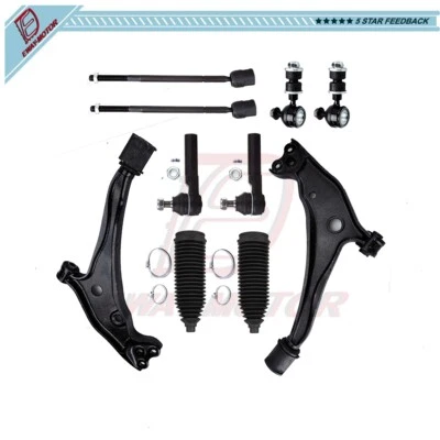 10x Control Arm w Ball Joints Tie Rod End Sway Bar Fits 1999-2002 Nissan Quest - Image 1 of 4