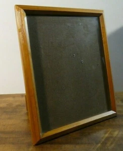 Wood Photo Frame For 8 x 10 or Smaller Size Picture Mid Century Modern Style - Picture 1 of 9