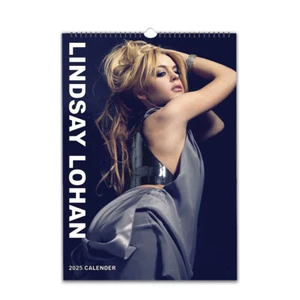 Sexy Lindsay Lohan schöner personalisierter Kalender 2025/26 Start wählbar - Bild 1 von 3