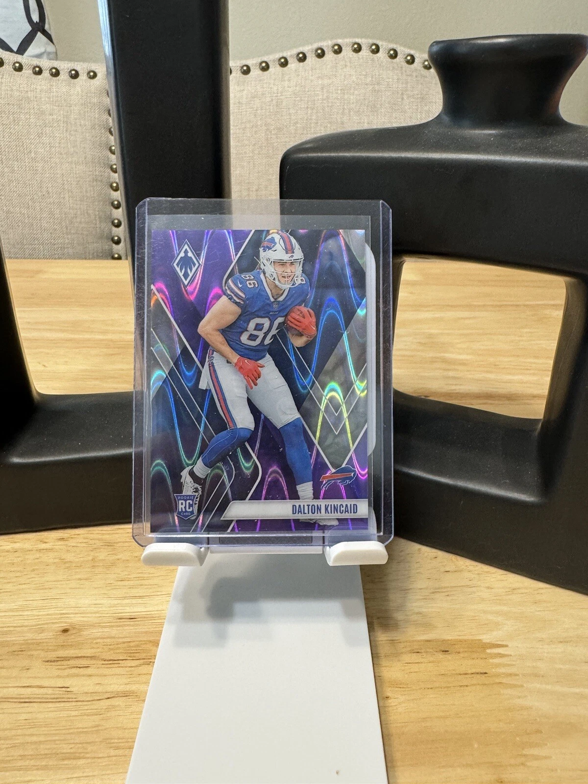 2023 Panini Phoenix - Rookies Purple #114 Dalton Kincaid /125 (RC)