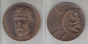 Bronzemedaille 1974, E. Fiala 1855-1924, Gründer Tschech.Numis.Gesellschaft, vz - Picture 1 of 1