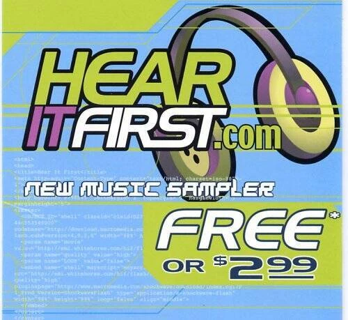 Hear It Firstcom New Music Sampler - Audio CD - VERY GOOD Foto 1 de 1