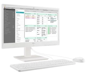 LG Thin Client 24CN670IK6N x 23.8" 16GB J4105, White ALL IN ONE DESKTOP COMPUTER - Picture 1 of 6
