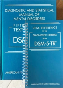 New DSM 5 TR Hardcover & Desk Reference Spiralbound Combo Pack Free Shipping - Picture 1 of 4