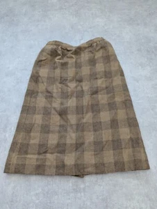 Pendleton Skirt Womens Size 10 Check 100% Wool Tartan Plaid Made in USA Vtg - Picture 1 of 11