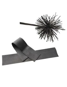 6 Pair - BLACK Rubber Cat Whisker Legs Bow String Silencers Silencer Archery  - Picture 1 of 2