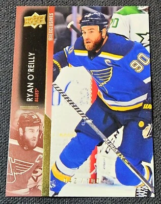 2021-22 Upper Deck Series 2 UD Exclusives /100 Ryan O'Reilly #406 - Image 1 of 2
