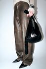Zara LEATHER COLLECTION STRAIGHT-LEG TROUSERS 5479/256 sold out