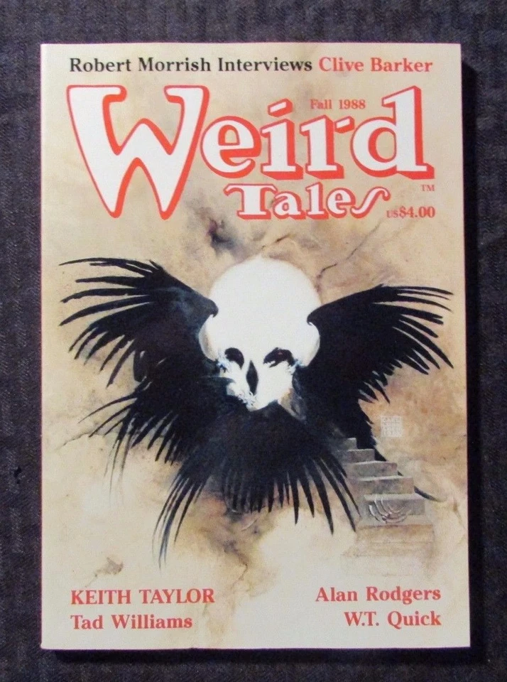1988 Fall WEIRD TALES Pulp Magazine #292 VF/NM 9.0 Clive Barker Foto 1 de 1