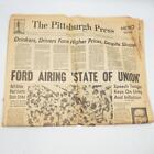 Newspaper Pittsburgh Press President Ford August 12 1974