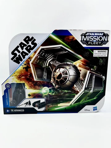 Star Wars Mission Fleet Stellar Class Darth Vader TIE Advanced Disney Hasbro Cover