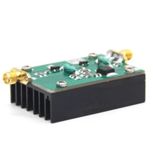 35db 1MHz-700MHZ Wzmacniacz mocy RF 3,2W HF VHF UHF Nadajnik FM +15V DC - Zdjęcie 1 z 8