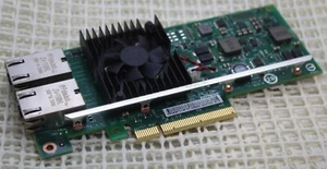 Dell 03DFV8 X540-T2 Dual Port PCI Express 10Gb Base-T PCIe Card - No Bracket - Afbeelding 1 van 4