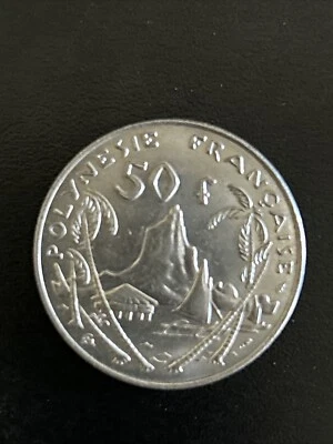 1975 French Polynesia 50 Francs - Image 1 of 4