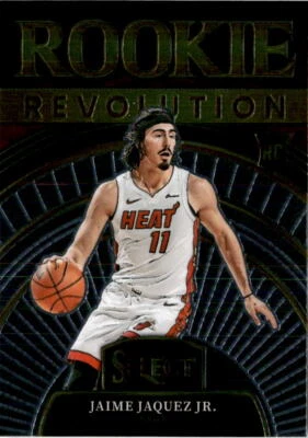 2023-24 Panini Select #23 Jaime Jaquez Jr. Rookie Revolution Miami Heat - Image 1 of 2