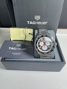 Tag Heuer Formula 1 Chronograph Schwarz Weiß Quarzuhr Stahl CAZ101E.BA0842 - Bild 1 von 6