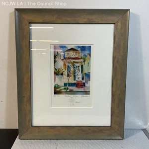 Signed AP 11/25 ROBERT GUTHRIE "Camelback Shotgun" Print- FRAMED 15" X 18.5" - Bild 1 von 11