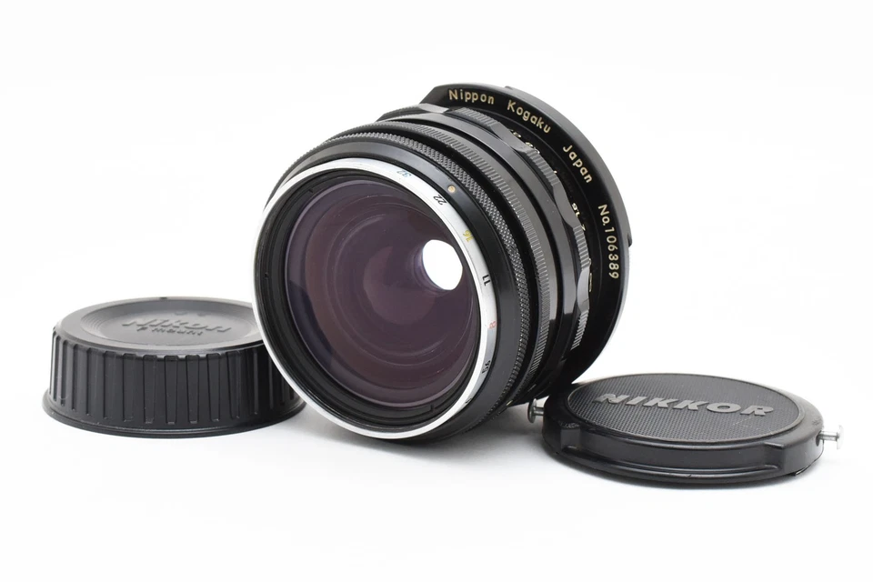 [Exc+5] Nikon PC Nikkor 35mm f/3.5 MF Perspective Control Shift From JAPAN - Image 1 of 4