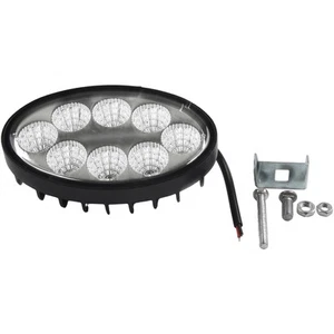 Fog Light LED 6000K Beam 12V 24V Flood Shockproof Tractor Truck Practical - Picture 1 of 12